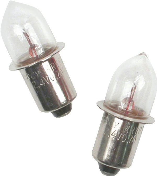 Dorcy 2D-2.4-Volt, 0.7A Bayonet Base Krypton Replacement Bulb, 2-Pack (41-1660)