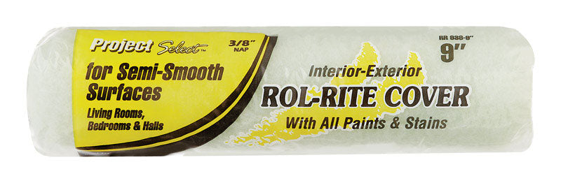 Linzer Roller Covers - 9" rol rite Paint rollercover 3/8" nap