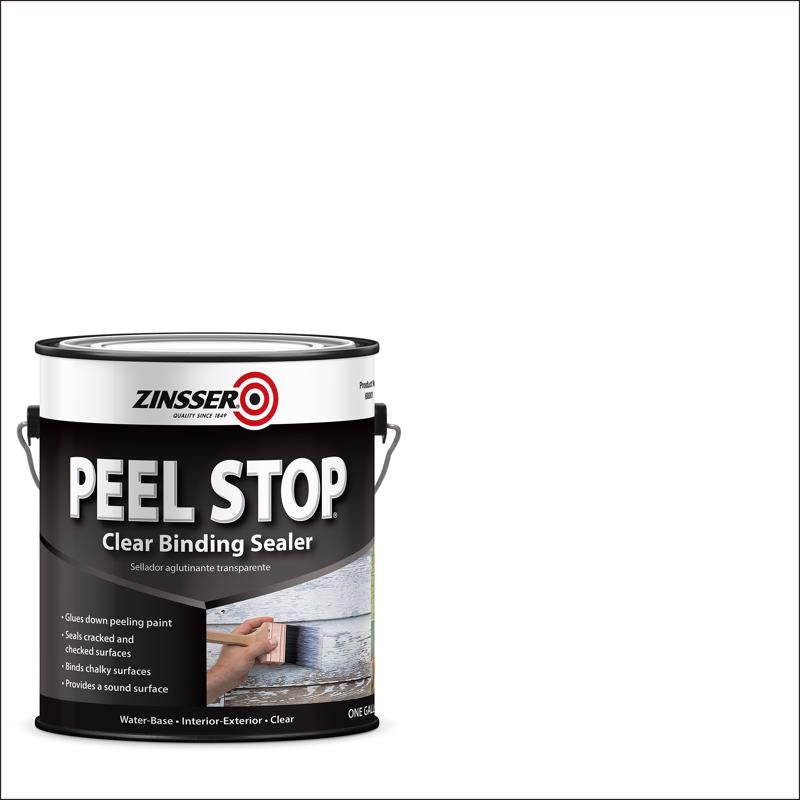 Zinsser Peel Stop Clear Water-Based Acrylic Copolymer Bonding Primer For All Surfaces 1 gal.