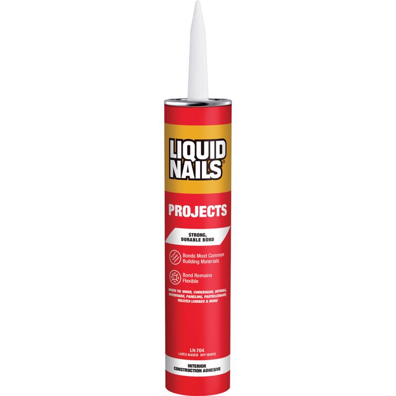 Liquid Nails LN-704 Interior Projects Construction Adhesive (LN704), Low VOC,10-Ounce