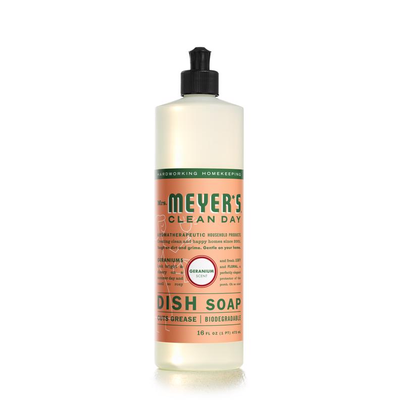 Mrs. Meyer'S Dish Soap Liq Geranium 16 Fz