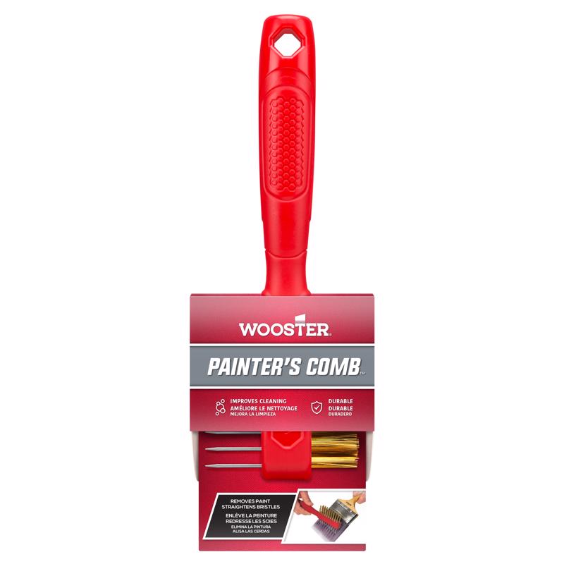 Wooster Stainless Steel Brush and Roller Cleaning Tool Beige