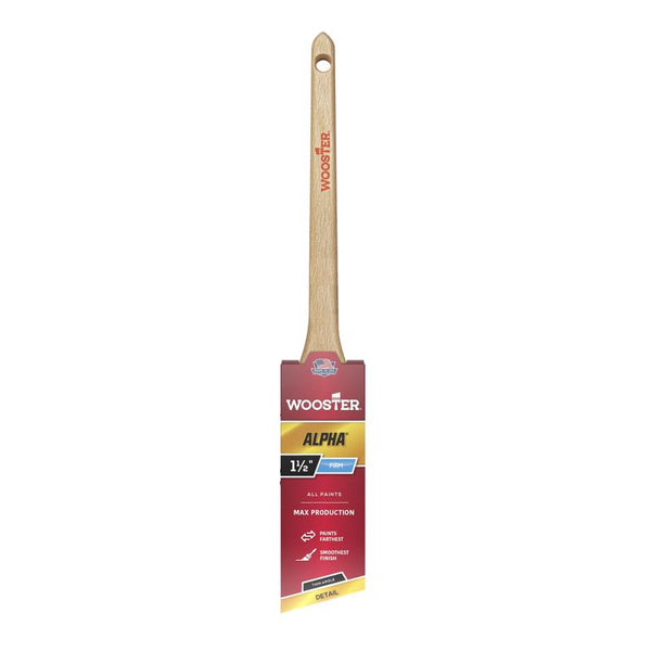 Wooster Thin Angle Sash Paint Brush Professional Grade Angle All Paints 1-1/2" 4230-1 1/2