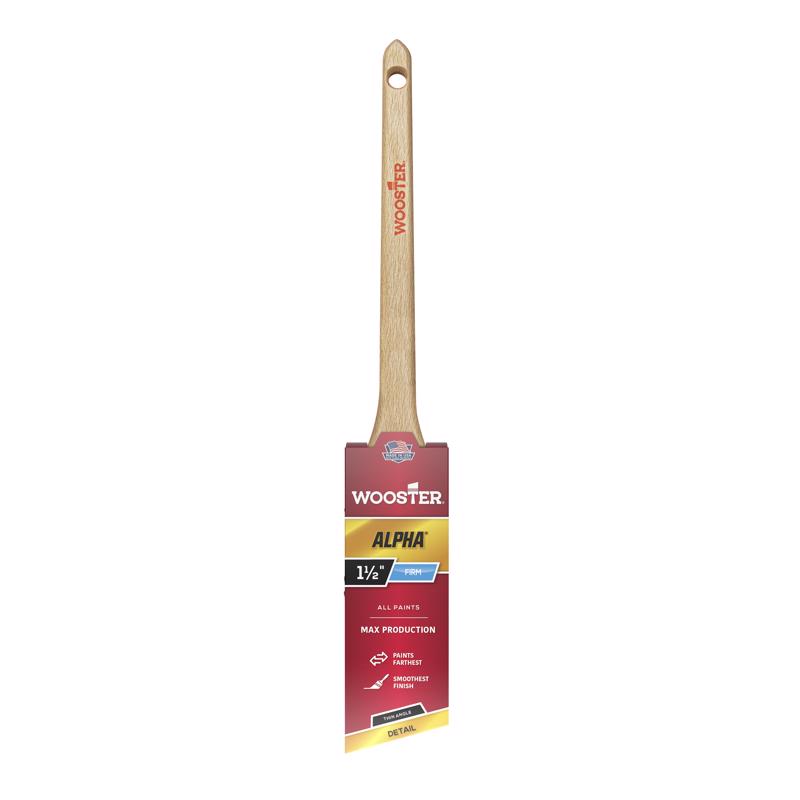 Wooster Thin Angle Sash Paint Brush Professional Grade Angle All Paints 1-1/2"