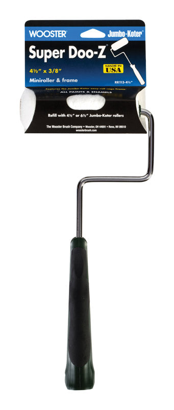 Wooster Brush RR113-4 1/2 Jumbo-Koter Super/Doo-Z Frame and Cover, 4.5 Inch