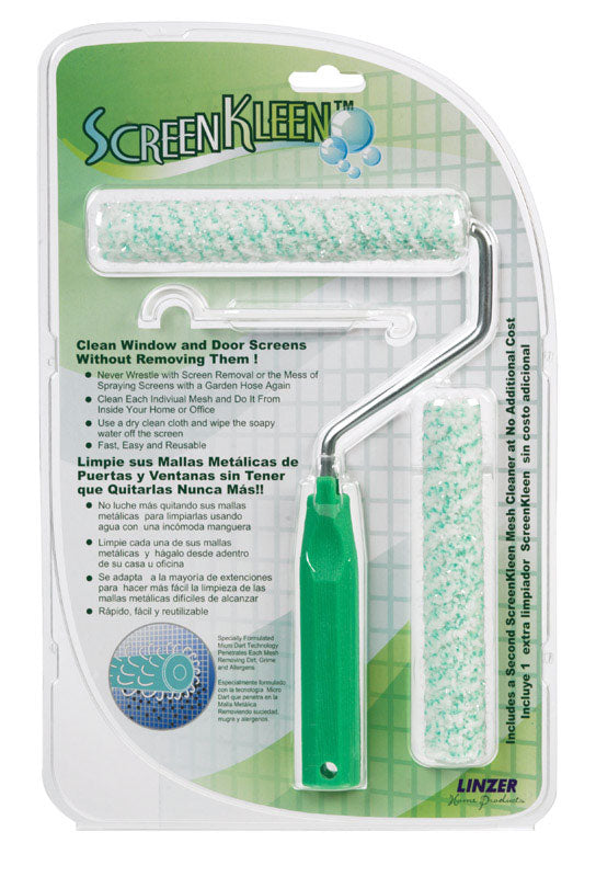 Linzer ScreenKleen 9 in. W Metal Window Brush