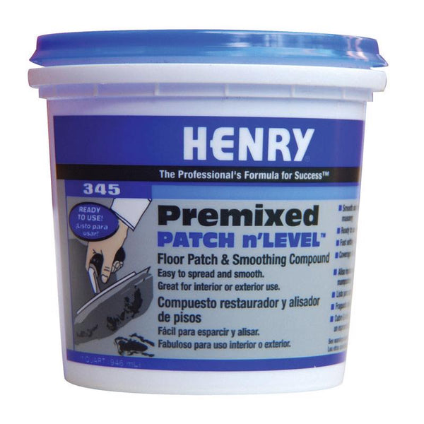 Henry, W.W ARDEX 12063 Pre-Mixed Floor Patch, 1 Quart, Gray, 32 Fl Oz (Pack of 1)