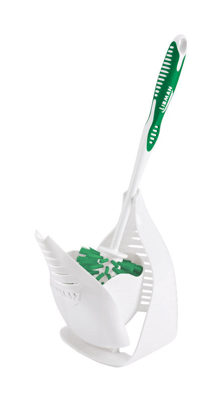 Libman 1 in. W Rubber Brush and Caddy