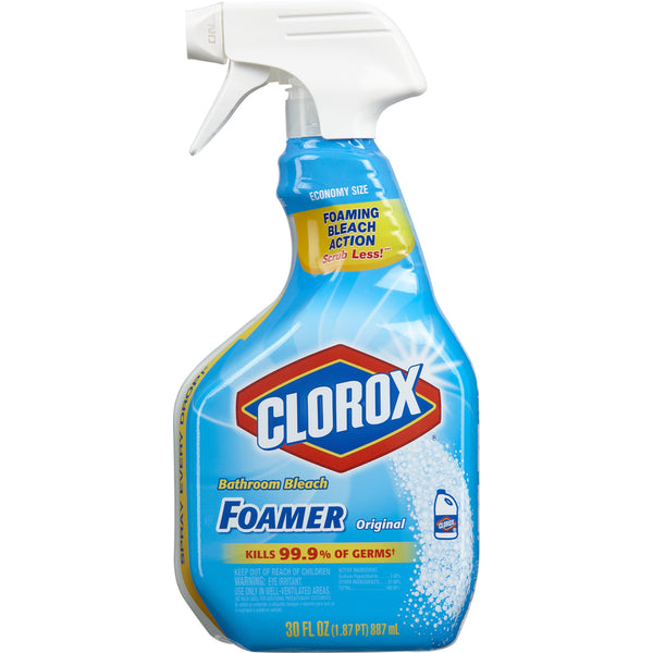 Clorox Bathroom Bleach Foamer, 30-oz. 30614 (9-Pack)
