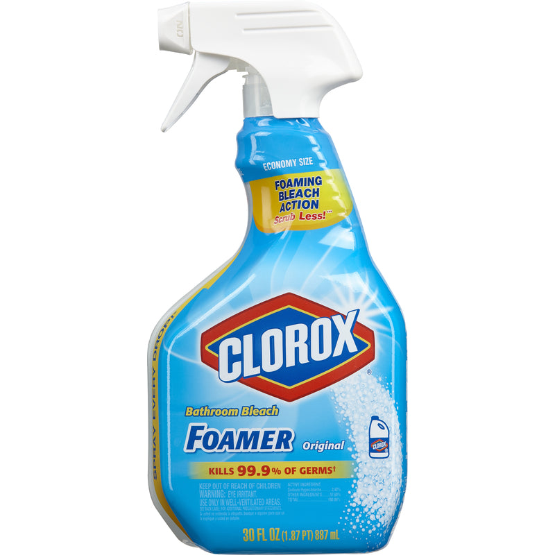 Clorox Bathroom Bleach Foamer, 30-oz. 30614 (9-Pack)