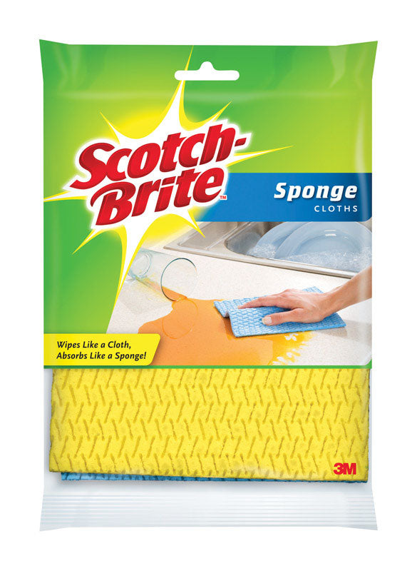 3M COMPANY 9055 Sponge Cloth (2 Pack) - Color May Vary