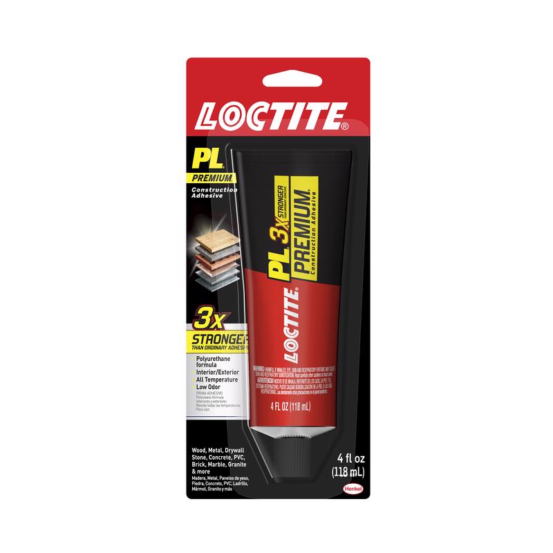Loctite PL Premium Polyurethane Construction Adhesive 4-Ounce Tube (1451588)