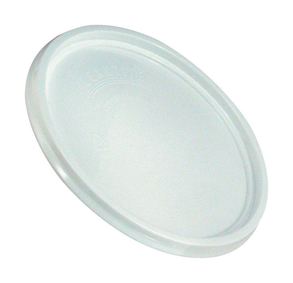 LEAKTITE 1GLD Gallon lon White Plastic Pail Lid 1130855