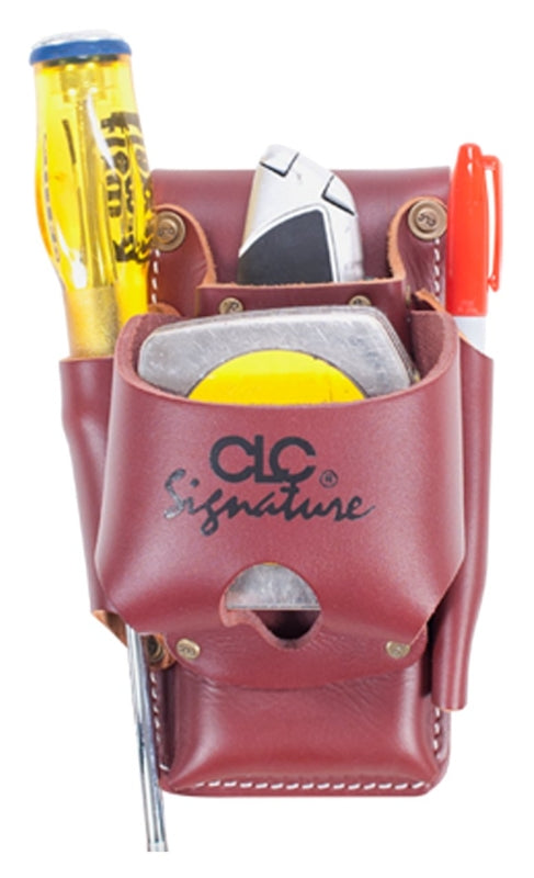 Clc Custom Leathercraft Holder Tape/Tool HVYD Leather 21464
