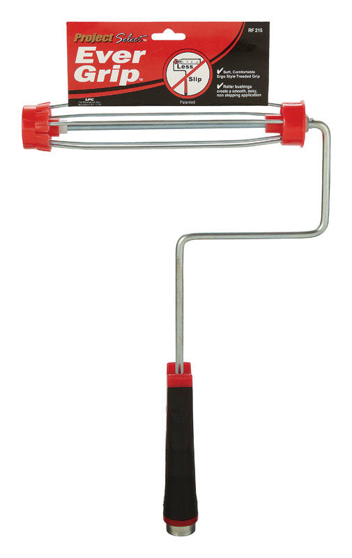 Linzer RF 215 0900 Rf215-9 5-Wire Cage Roller Frame, 9 in, Threaded Grip Handle