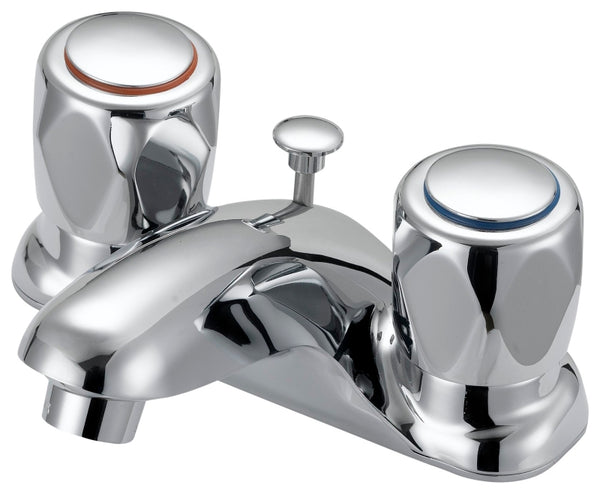Boston Harbor Lavatory Faucet 4" 2 Handle Round Chrome F5120052CP