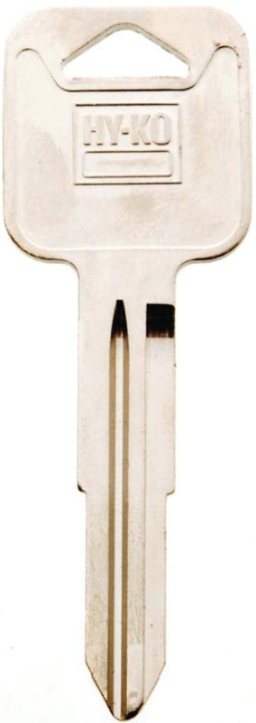 Hy-Ko Products Hy-Ko 11010B65 Key Blank, Brass, Nickel Plated (10-Pack)