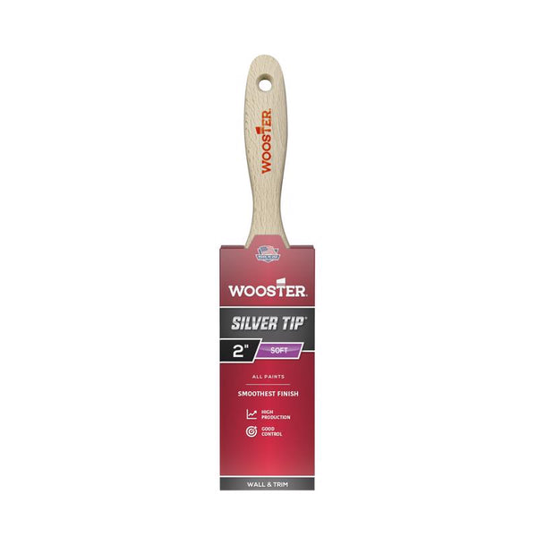 Wooster Brush 5222-2 Silver Tip Paintbrush, 2-Inch