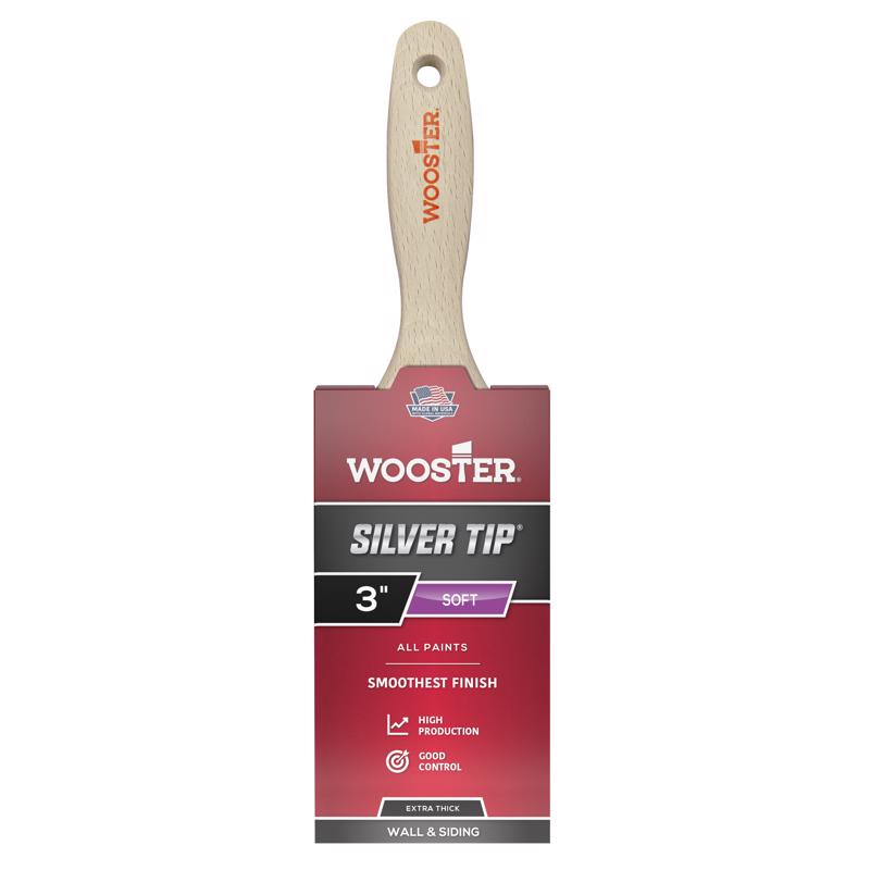 Wooster 5223-3 3" Silver Tip Wall Brush