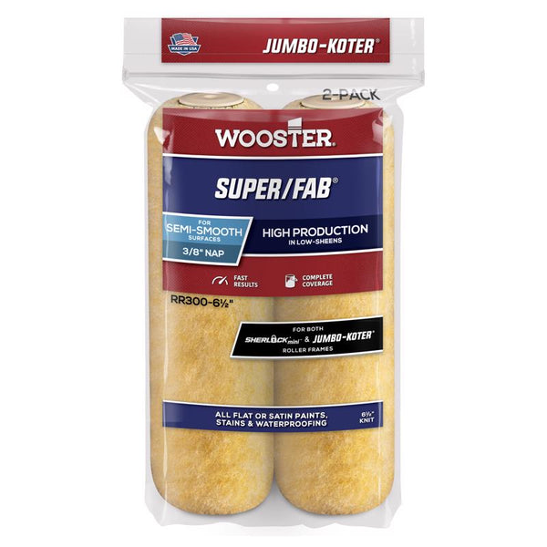 Wooster RR300-6 1/2 Super/Fab Roller, 6-1/2-Inch