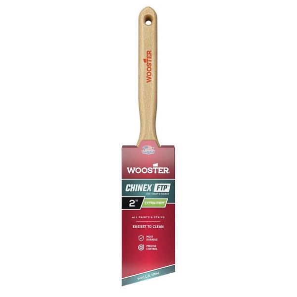 Wooster Brush 4410-2 Chinex FTP Angle Sash Paintbrush, 2 Inch