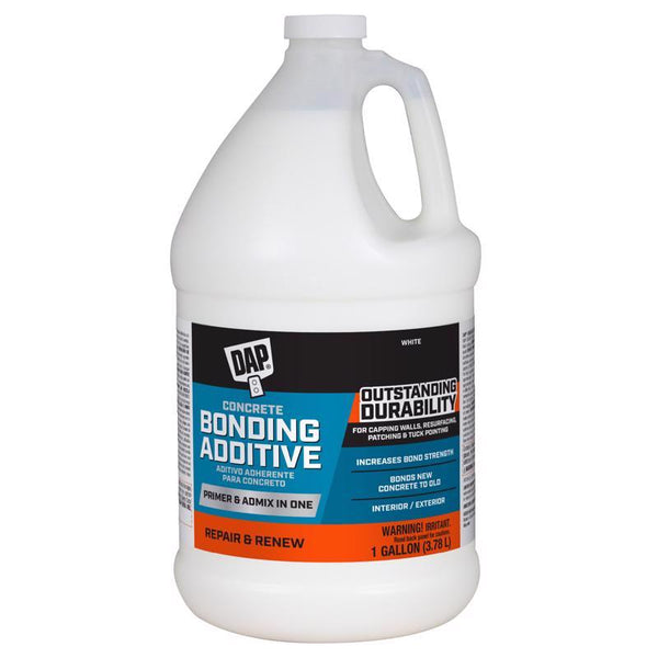 1 gal Dap 02132 Concrete Bonder Multi-Purpose Concrete Bonding Additive, White 7079802132