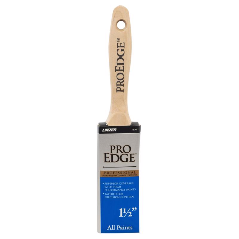 Linzer Pro Impact 1-1/2 in. W Flat Polyester Blend Paint Brush