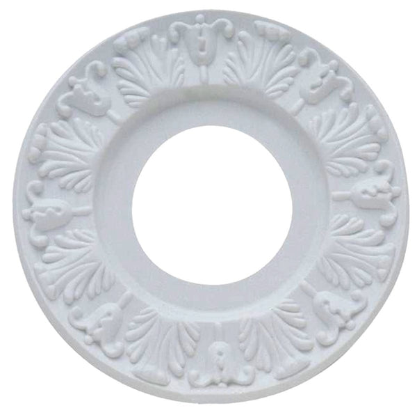Westinghouse Lighting 7702700 Lighting Ceiling Medallions, Molded Plastic, 10 Inch Dia, 1 Pack, White Finish