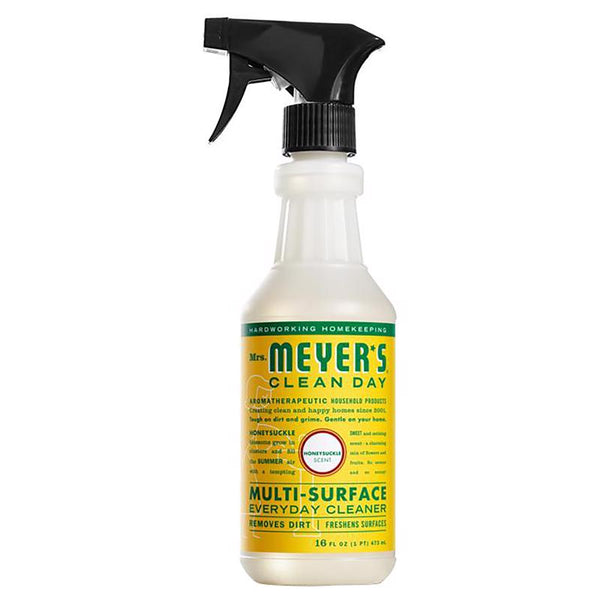 MRS. MEYER?S CLEANDAY All-Purpose Cleaner Spray, Basil, 16 Fl. Oz - Pack of 3 17541