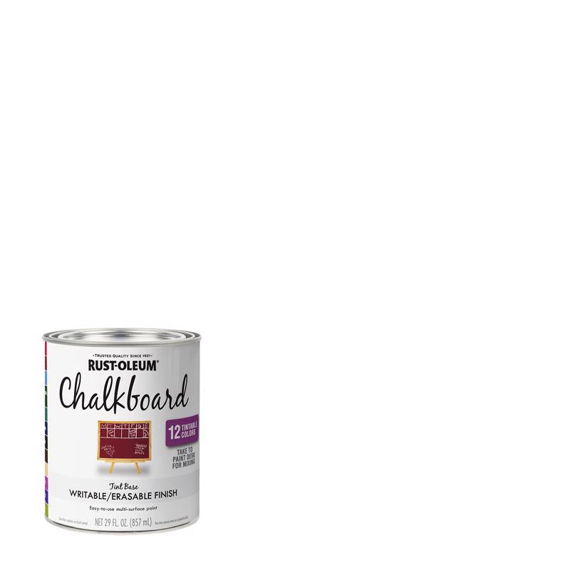 Rust-Oleum Corporation 243783 Specialty Chalkboard Tint Base, Quart