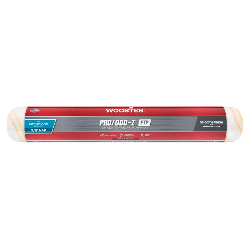 Wooster Brush RR666-18 Inch Pro Doo Z FTP Roller Cover, 3/8-Inch Nap