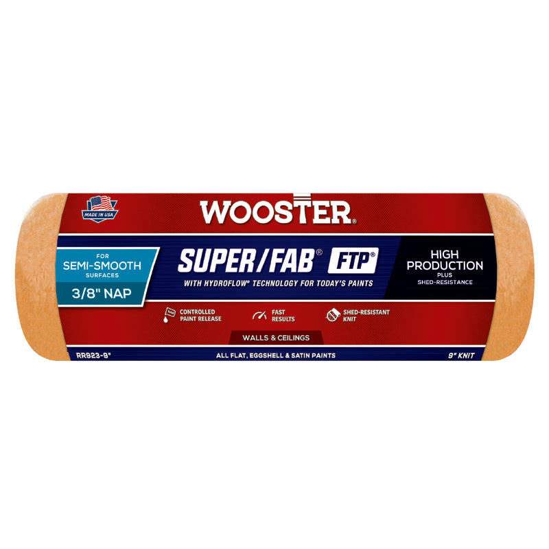 S/F Ftp Rlr Cvr 9"X3/8" (9-Pack)