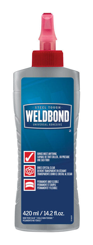 Weldbond High Strength Polyvinyl acetate homopolymer White All Purpose Adhesive 14.2 oz 8-50420 (2-Pack)