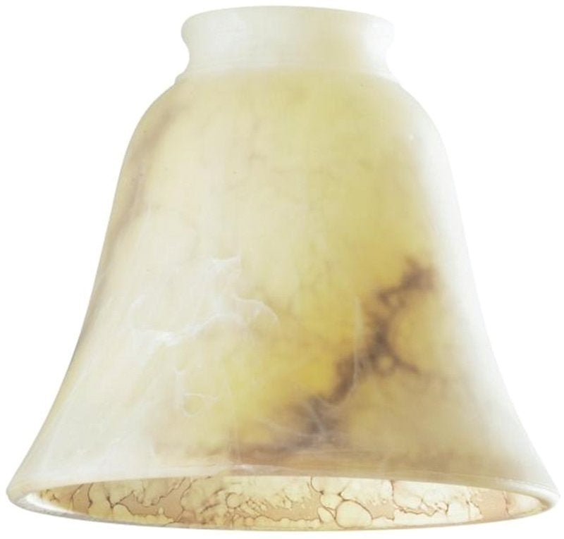 Westinghouse 8142200 2-1/4" Brown Marble Bell Glass Fitter