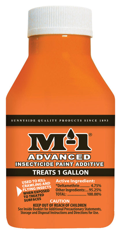 Sunnyside Corporation 76904M M-1 Advanced Insecticide Paint Additive, 1.68 oz, No Color