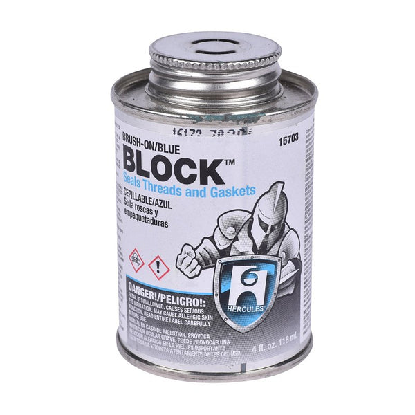 Oatey Block(TM) - Screw Cap With Brush 15703