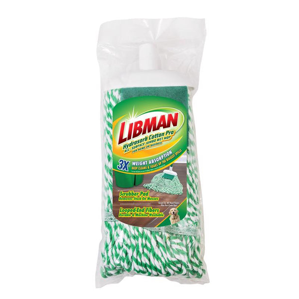 Libman 130 Jumbo Cotton Wet Mop Refill