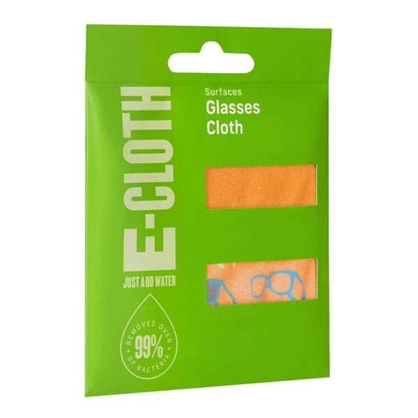 E-Cloth Glasses Cloth, Premium Microfiber Cleaning Cloth, Ideal Eyeglass and Lens Cleaner, Washable and Reusable, 100 Wash Guarantee, 1 Pack 10623