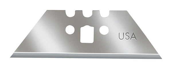 ALLWAY RKB5 3-Notch Carbon Steel Utility Knife Blades, Sharp Point, 5 Pack