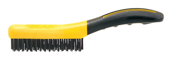 ALLWAY SB416 Carbon Steel Wire Brush with Shoe Handle