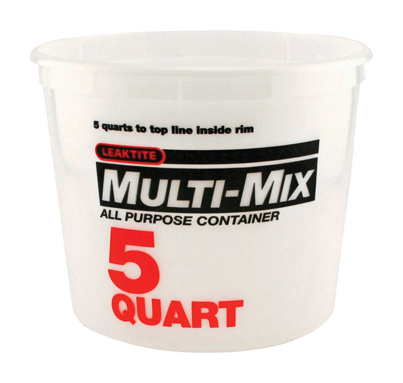 LEAKTITE 10M3-50 5-Quart Mixing Container