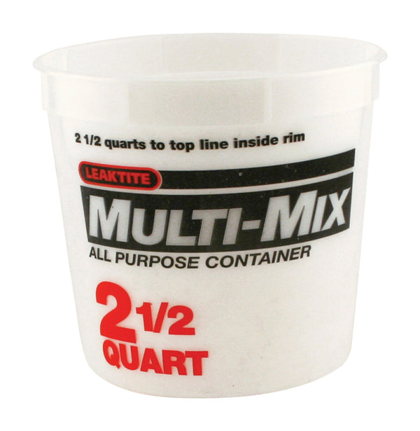 Leaktite Multimix Container 2.5QT Clear 1044481