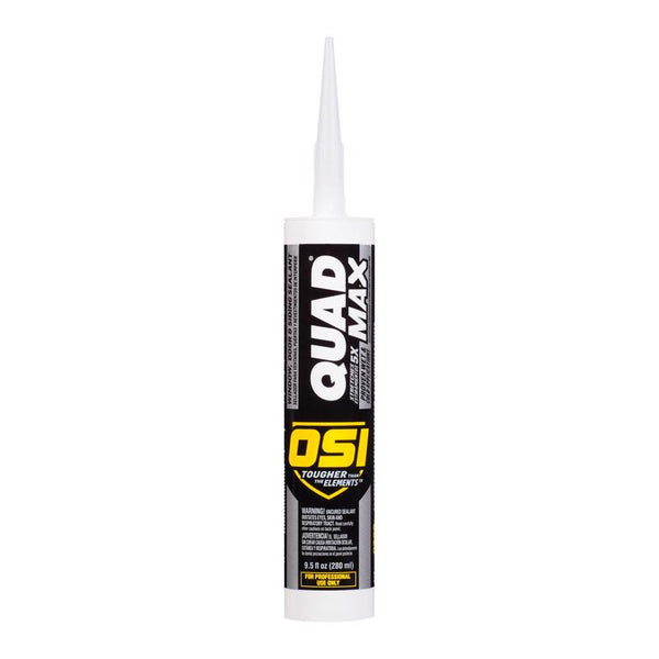 OSI Sealants 1868684 9.5 oz Quad Max Window, Door and Siding Sealant, White