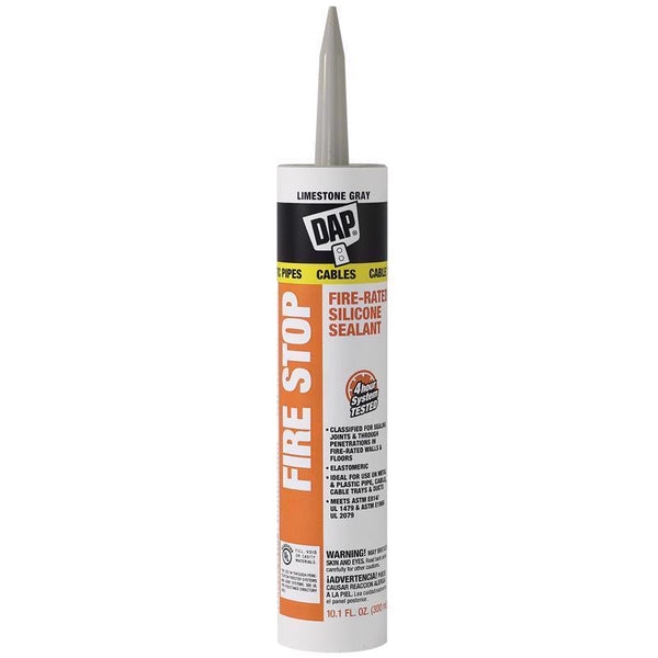 Dap 18806 Fire Stop Sealant, 10.1-Ounce 7079818806