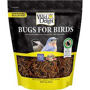 Wild Delight Bugs for Birds - 16oz Bag Bird Food