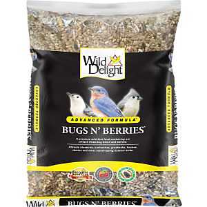 Wild Delight 099127 Bugs N' Berries Wild Bird Food, 4.5 lb
