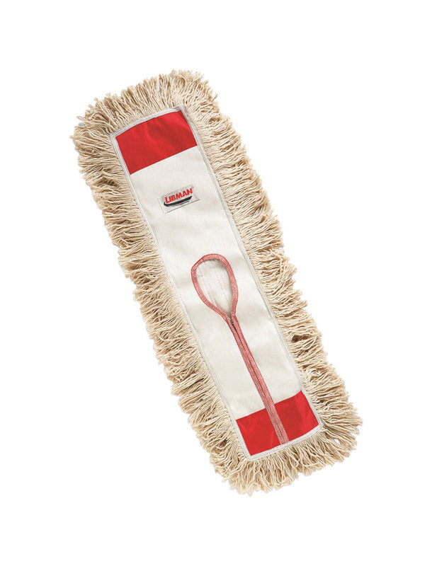 Libman 923 Commercial Dust Mop with Easy-Change Zipper Opening