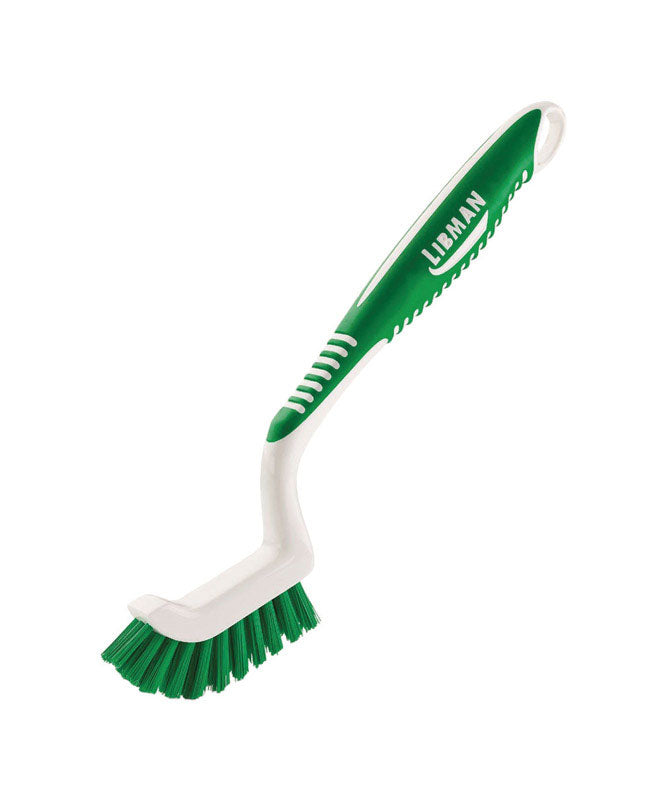 Libman 18 Tile and Grout Brush with Ergonomic Handle (00018)