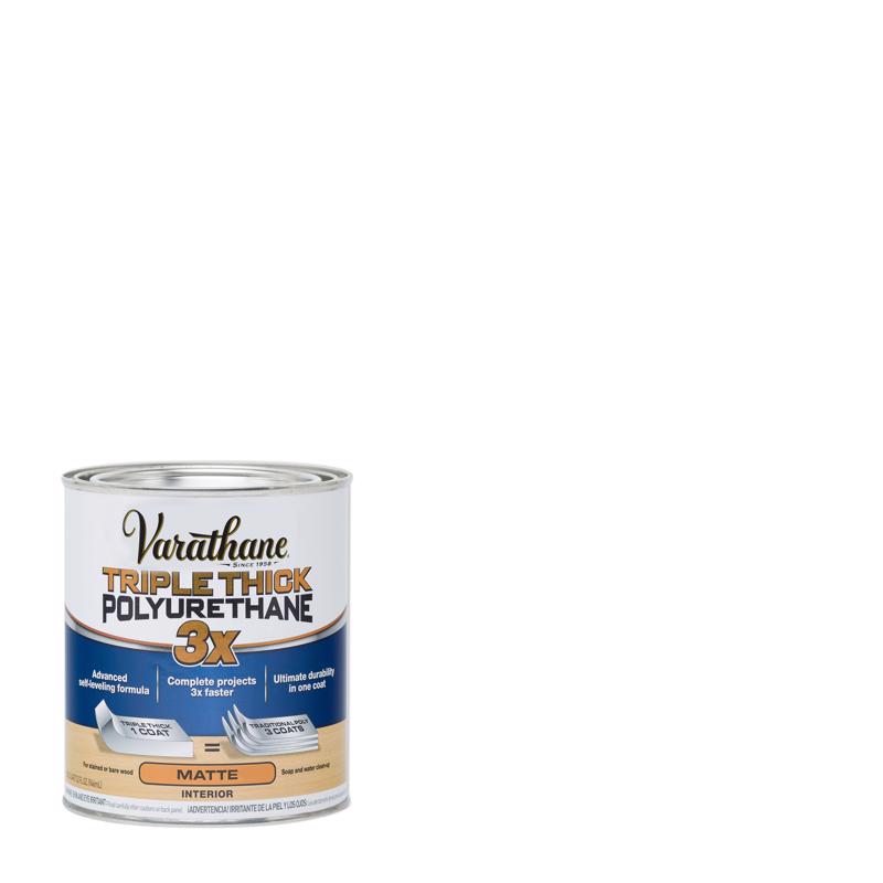 Rust-Oleum 304588 Poly Finish Thick Qt Matte, No Size