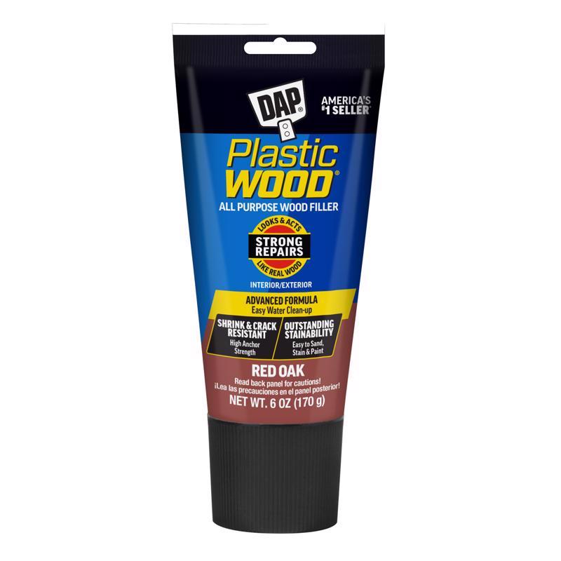DAP 583 Series 00583 6oz Red Oak Latex Plastic Wood, 6 Oz